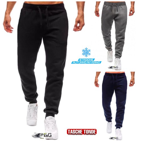Pantalone felpato uomo tuta - pantalone,