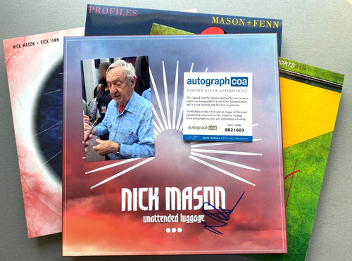 Nick mason firmato - mason, persona