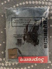 Giacca denim Burberry Supreme