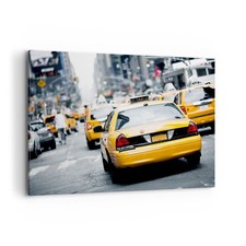 Quadro su Tela 100x70cm Taxi