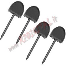 SET 4 CHIODINI DI FISSAGGIO PERFECT LINE FOGLI TARGET SU BERSAGLIO SPUGNA PAGLIA