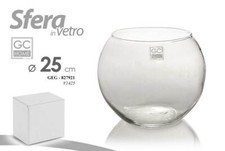 VASO VASETTO SFERA VETRO