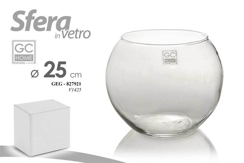 Vaso vasetto sfera - vasetto, vetro