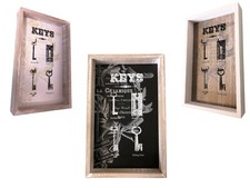 Cassetta portachiavi in legno
