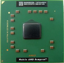 CPU Mobile AMD Sempron 2800+ 1.6GHz - SMN2800BIX3BA processore Socket 754