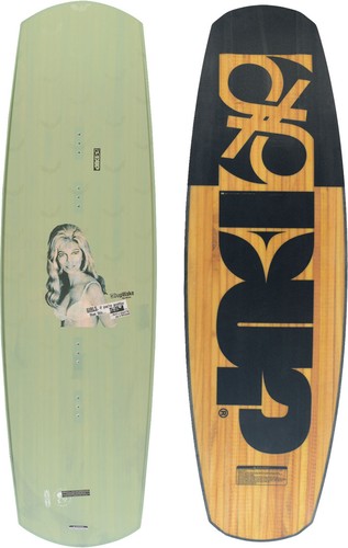 Double wakeboard wake - double,