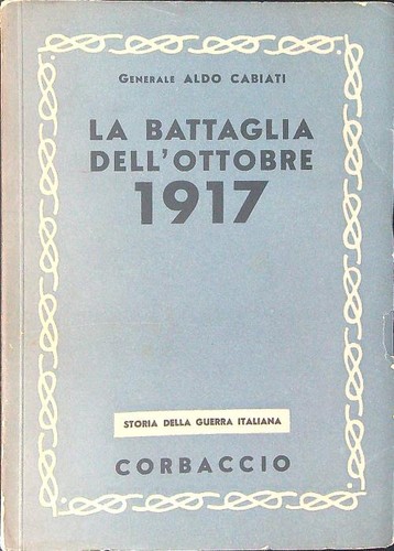 Battaglia dell ottobre 1917 - dell'ottobre,