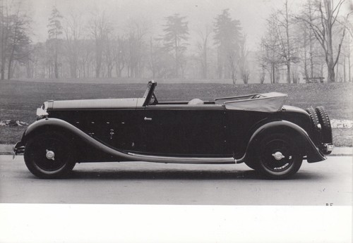 Lancia artena cabriolet - lancia, 1934