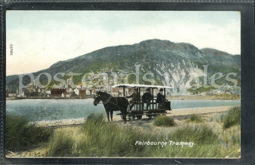 Fairbourne tramway postmark - fairbourne,