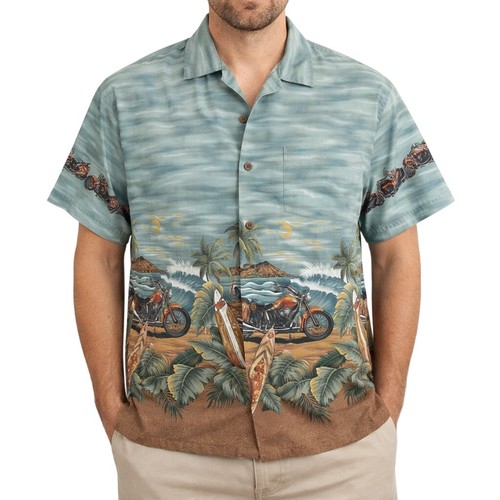 Camicia hawaiana grande