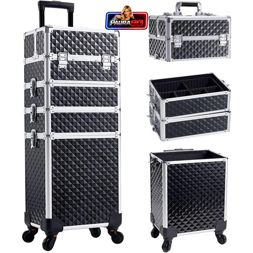 Trolley makeup 4in1 valigetta - trolley,