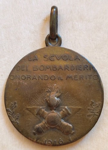 Medaglia scuola bombardieri - medaglia,