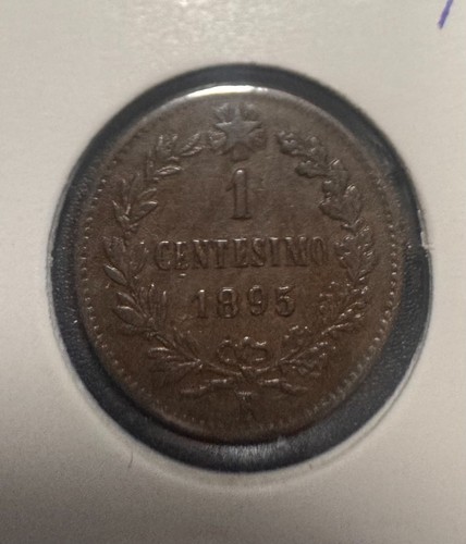 Italia regno centesimo 1895 - regno, 1