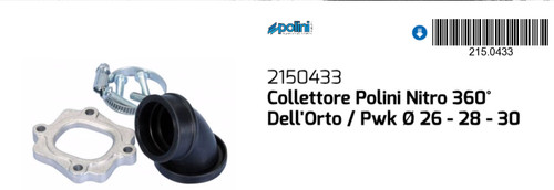 Collettore aspirazione 360 - collettore,