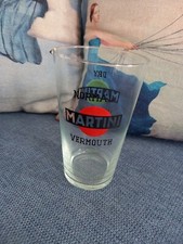 BICCHIERE VETRO DOSATORE MIXING GLASS MARTINI COCKTAIL VINTAGE