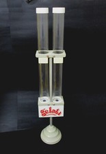 ✅ SPLENDIDO ESPOSITORE PER CONI GELATO A 2 COLLONNE ANNI 70 VINTAGE - 3736