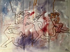 Roberto matta technique - roberto, matta,