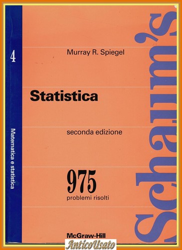 Statistica murray spiegel - statistica, r