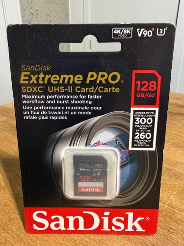 Sandisk extreme pro 128gb sdxc - extreme,