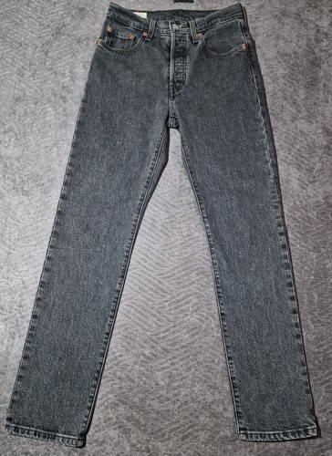 Jeans levi 501 crop nero - crop,