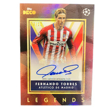 FERNANDO TORRES - 2023 Topps DECO Auto /10