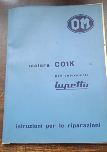 Manuale riparazione motore - manuale,