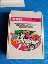 MUSICASSETTA STEREO 8 SUPERPOP (CARTDRIGE TAPE) PATTY PRAVO-PAGANI-LAUZI-DALLA-C