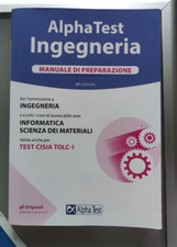 Alpha test Ingegneria, Manuale