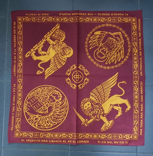 Bandana cotone con logo - cotone,