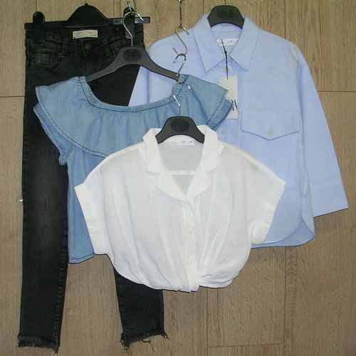 Shirt maglietta jeans - maglietta, nera