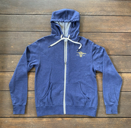 Felpa con cappuccio zip - cappuccio, e