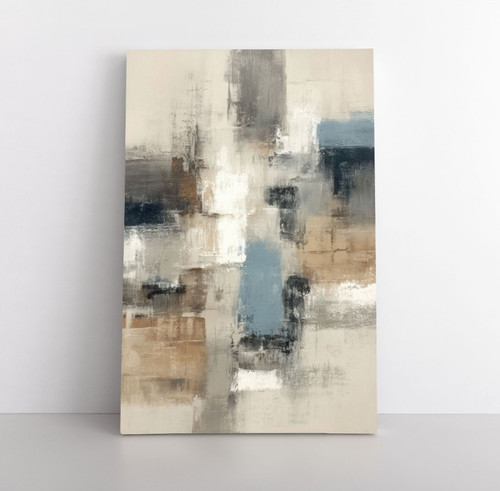 Stampa quadro olio astratto