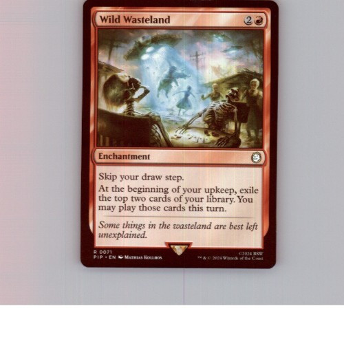 Mtg wild wasteland - wild, free