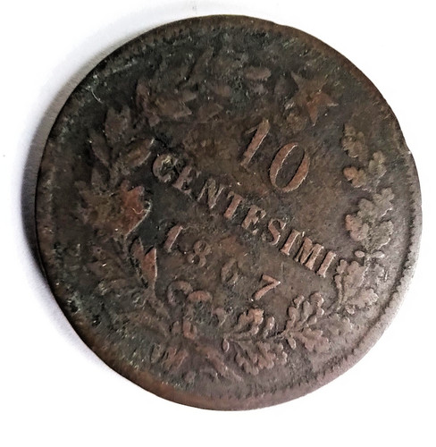 Italia centesimi 1867 - centesimi,