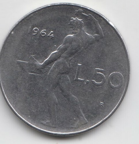 Lire 1964 vulcano - 50,