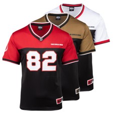 Maglia calcio Gorilla Wear Trenton maglietta fitness bodybuilding palestra abbigliamento