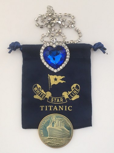Collana rms titanic cuore - collana,