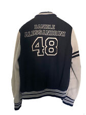 Giubbotto Uomo DANIELE ALESSANDRINI COLLEGE taglia 48 Blu