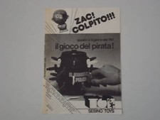 advertising Pubblicità 1976 SEBINO IL GIOCO DEL PIRATA