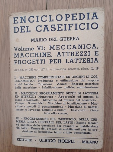 Enciclopedia del caseificio