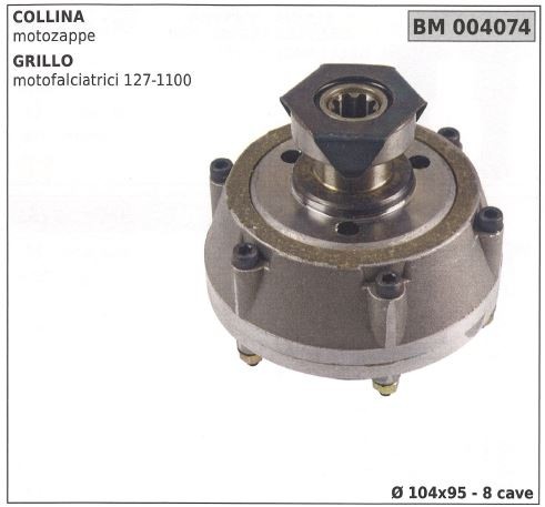 Disco frizione per collina - disco,