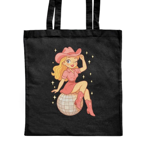 Borsa shopper pink cowgirl - shopper, 'pink