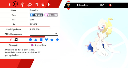 Primarina ultra shiny - ultra,