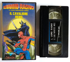 Vhs L'Uomo Ragno E I Suoi Fantastici Amici Il Cavaliere Nero Animazione (V82)
