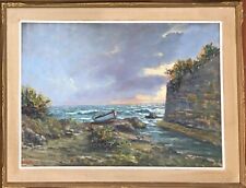 MILLUS  cm 50x70 +cornice Antignano LIvorno