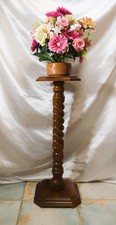 Colonna portavasi lampade vintage in legno circa cm 78 x 30 ottime condizioni