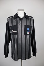 DIADORA ARBITRO FIGC ITALIA MAGLIA POLO CALCIO UOMO L SOCCER JERSEY VINTAGE