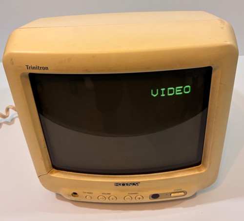 Sony trinitron 9pt40 - trinitron, crt