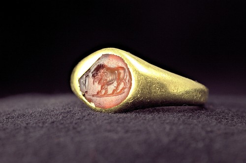 Raro anello antico autentico - anello,