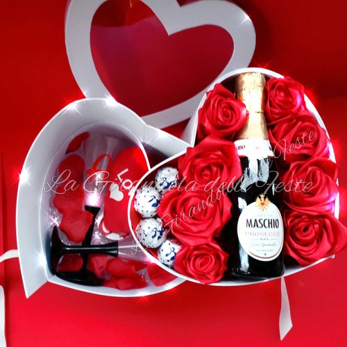 Scatola regalo romantica con - romantica,